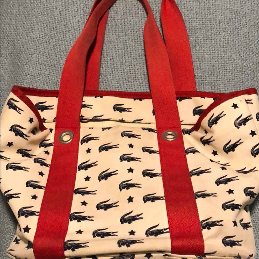 MUST GO! Lacoste tote bag